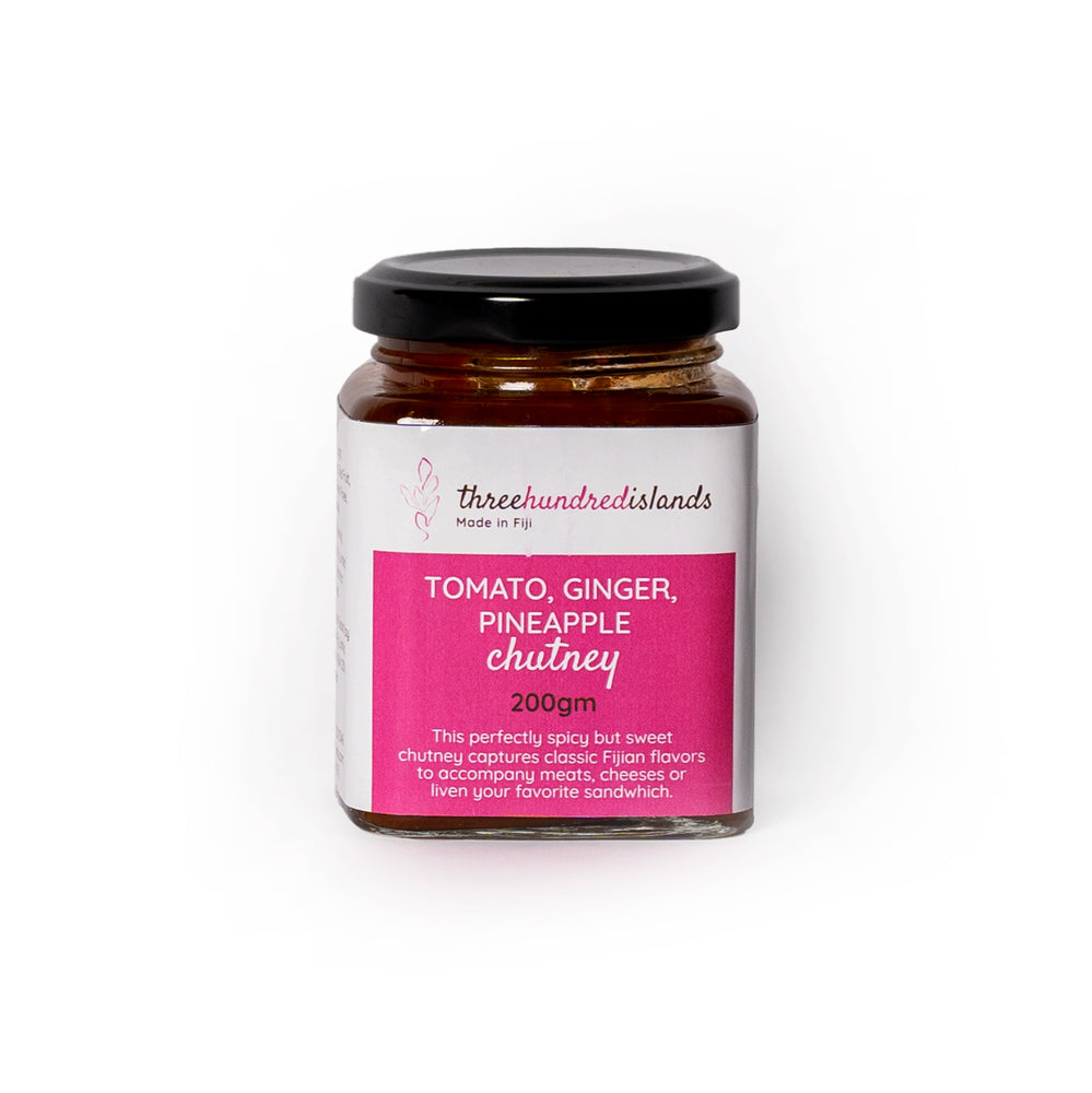 TOMATO, GINGER & PINEAPPLE CHUTNEY 200gm